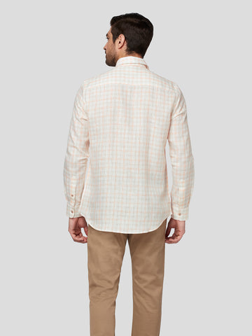 Captiva Linen Check Shirt