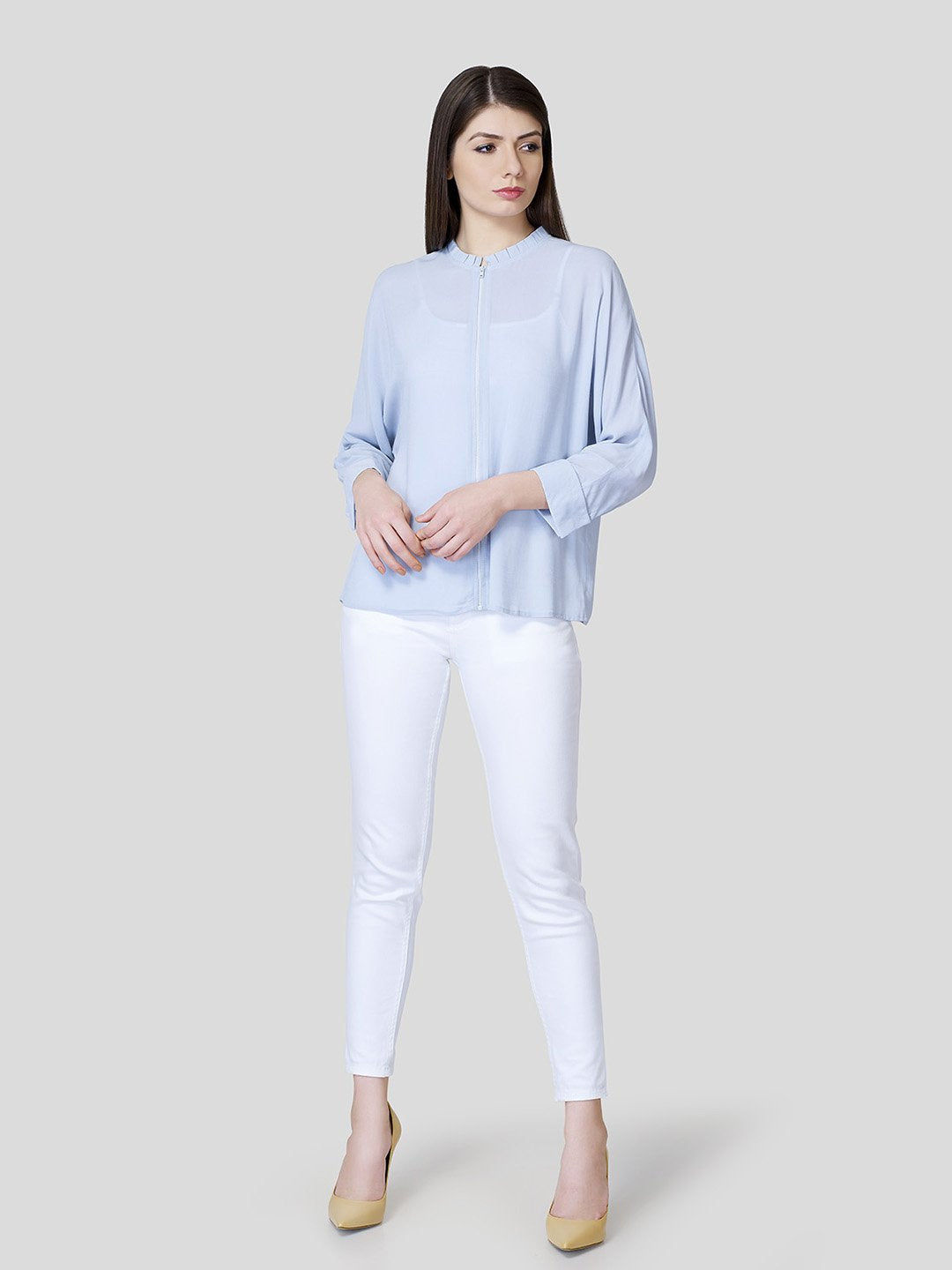 Zip Through Blouson - STOMBIL TRADE 