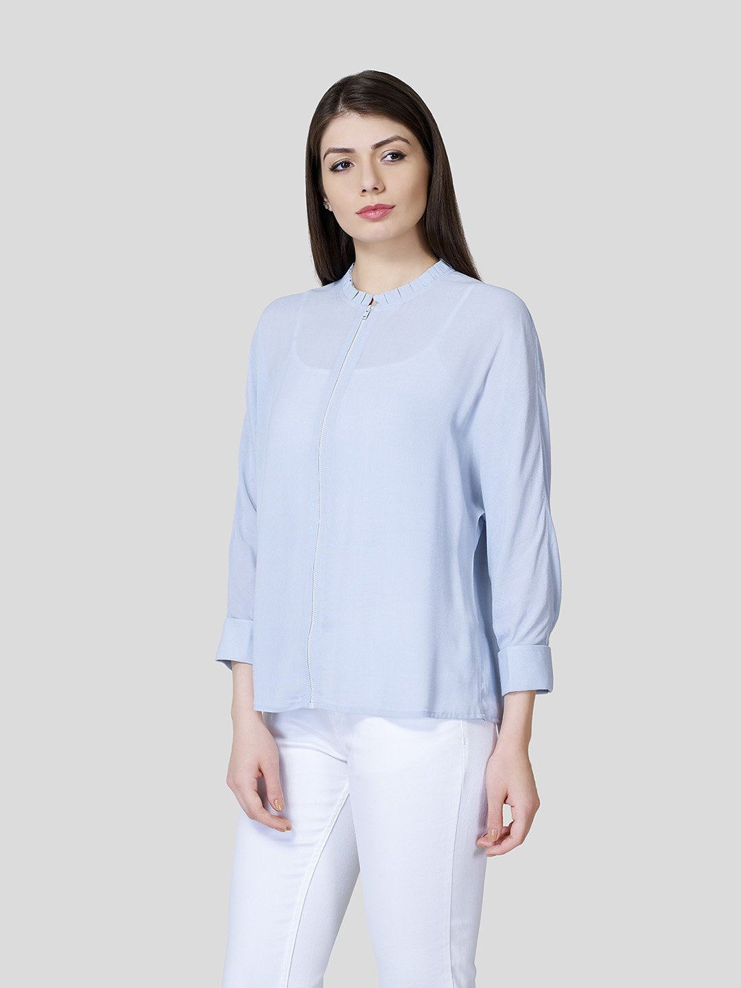 Zip Through Blouson - STOMBIL TRADE 