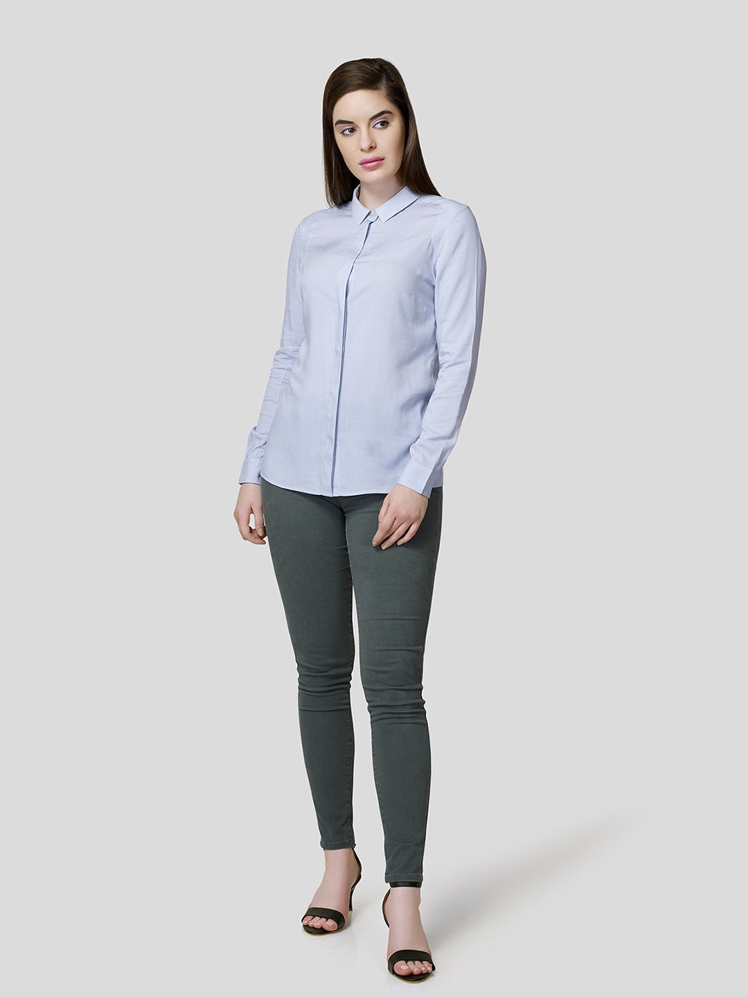 Formal Shirt With Yoke Detail - STOMBIL TRADE 
