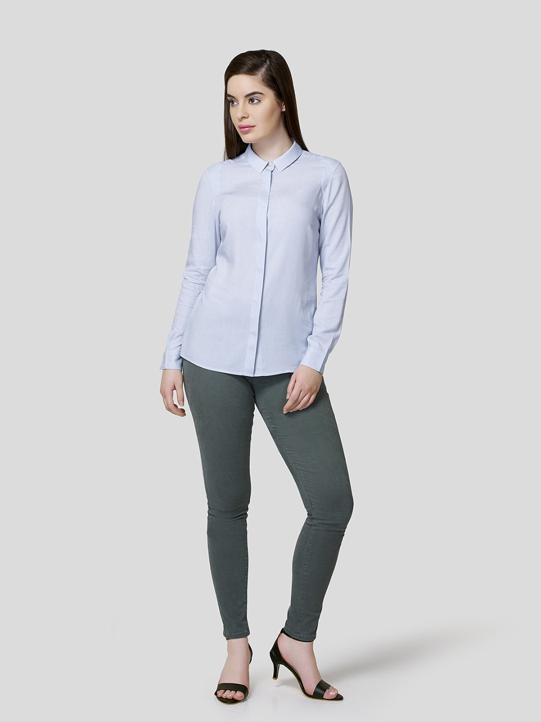 Formal Shirt With Yoke Detail - STOMBIL TRADE 