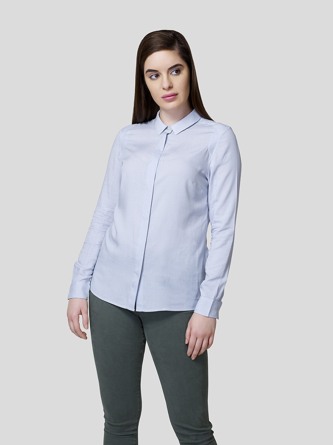 Formal Shirt With Yoke Detail - STOMBIL TRADE 