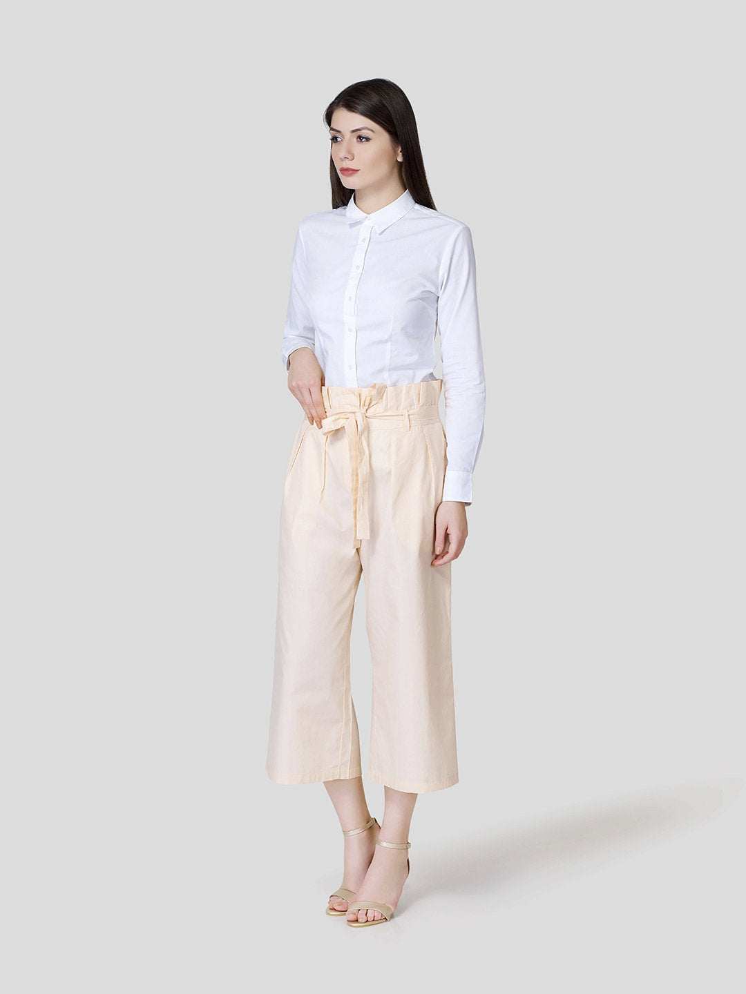 Paperbag Waist Culottes - STOMBIL TRADE 