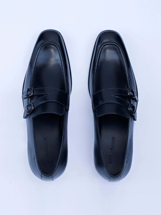 Double Buckle Monk Shoes - STOMBIL TRADE 