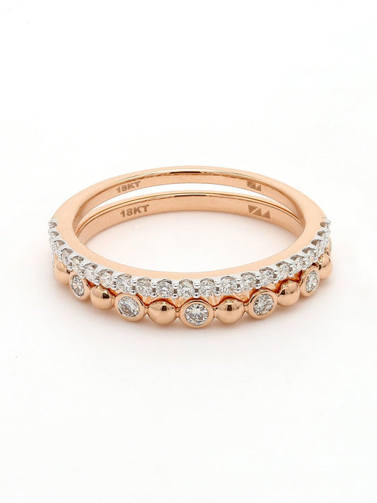 Real Diamond Band Ring - STOMBIL TRADE INDIA PRIVATE LIMITED 