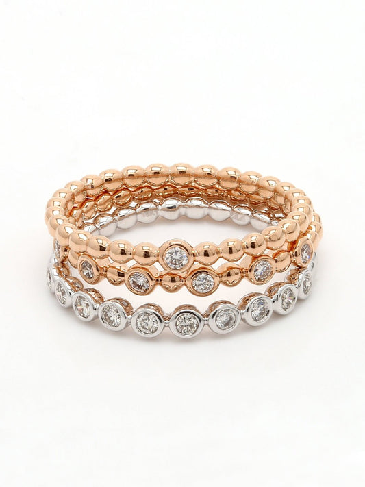 Real Diamond Band Ring - STOMBIL TRADE INDIA PRIVATE LIMITED 