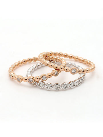 Real Diamond Band Ring - STOMBIL TRADE 