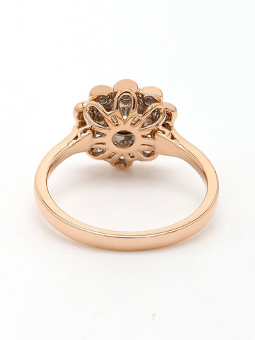 Real Diamond Illussion Solitaire Ring - STOMBIL TRADE 