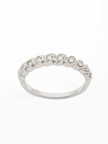 Real Diamond Band Ring - STOMBIL TRADE 