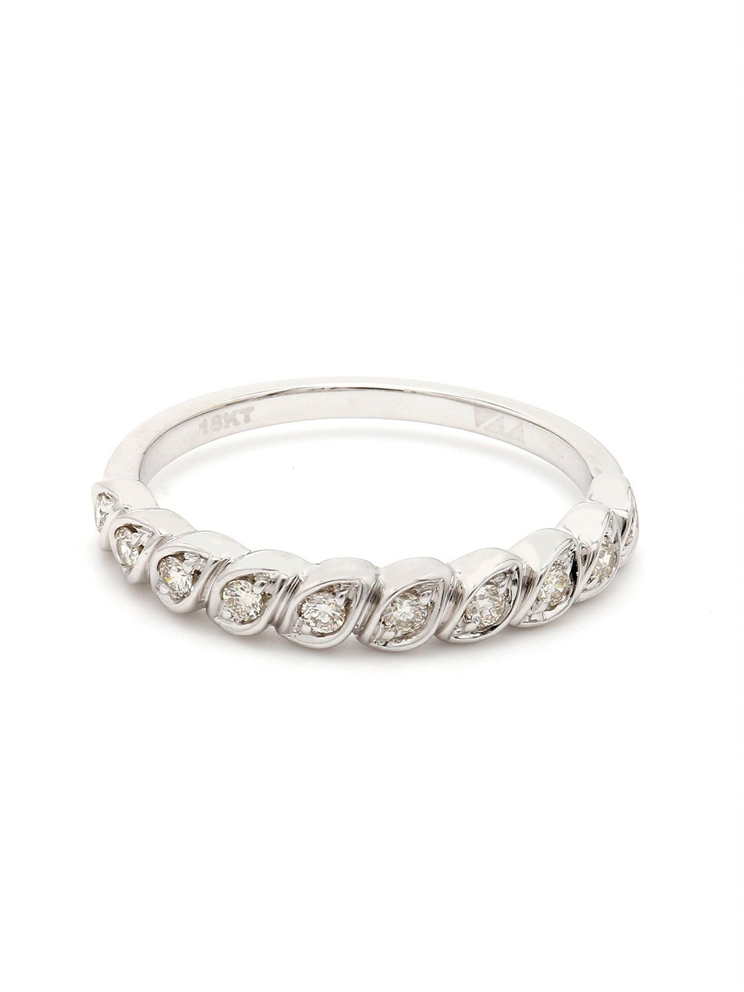 Real Diamond Band Ring - STOMBIL TRADE 
