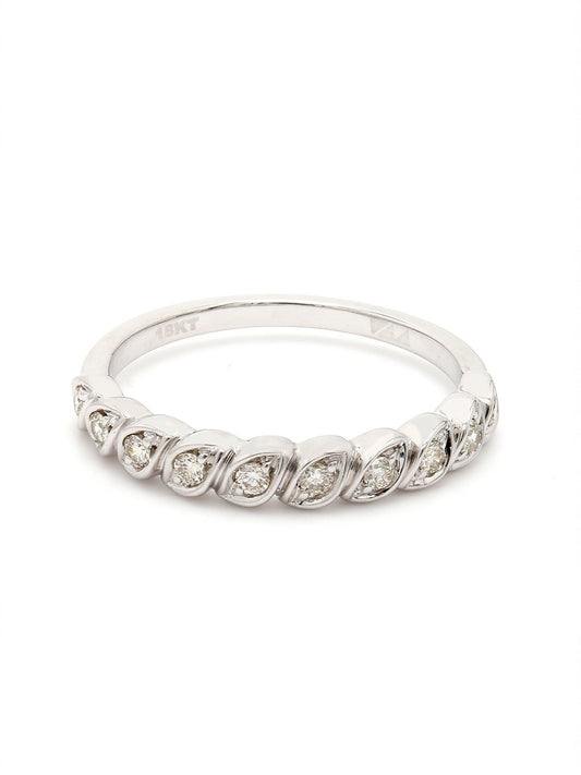 Real Diamond Band Ring - STOMBIL TRADE INDIA PRIVATE LIMITED 