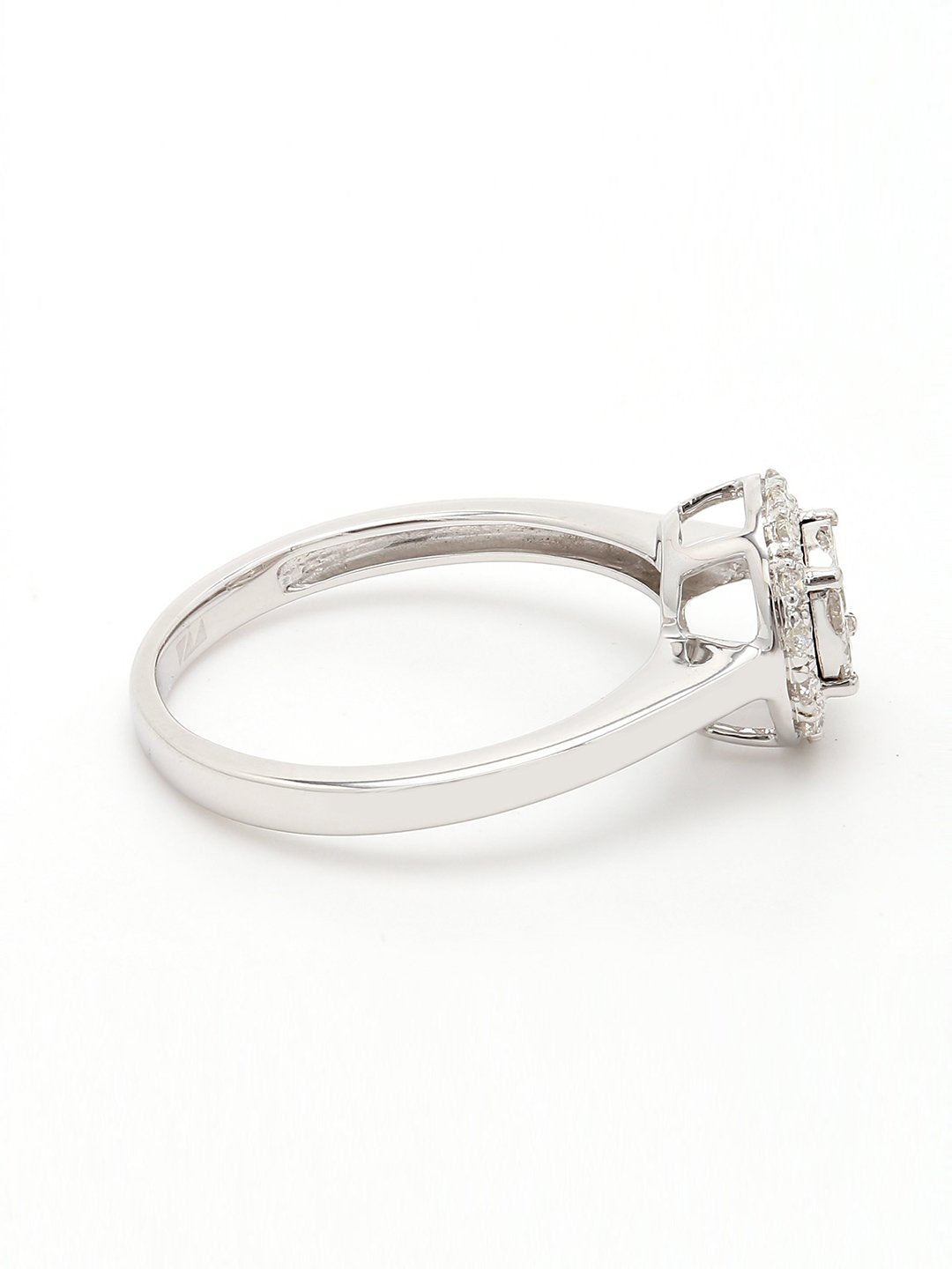 Real Diamond Illussion Cluster Ring - STOMBIL TRADE 