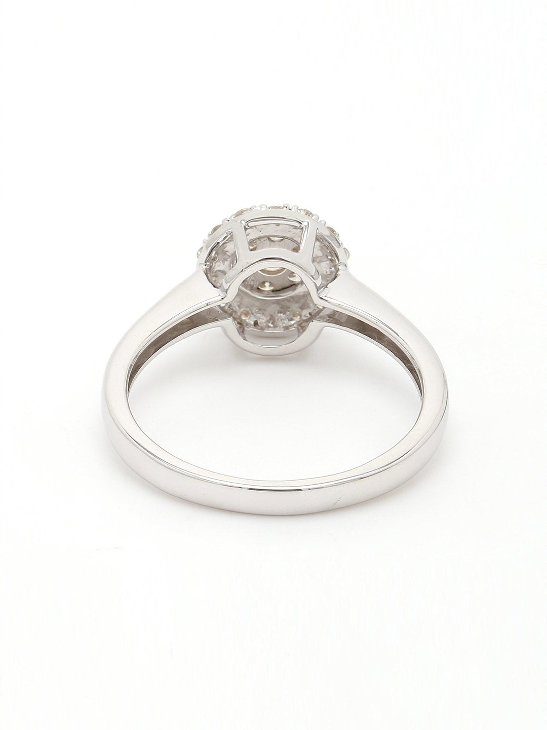 Real Diamond Illussion Cluster Ring - STOMBIL TRADE 