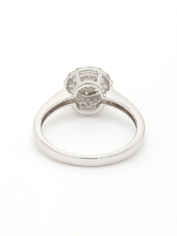 Real Diamond Illussion Cluster Ring - STOMBIL TRADE 