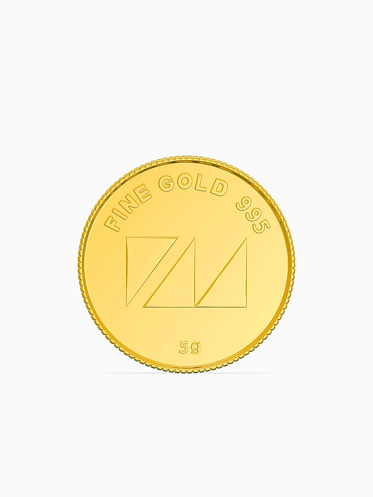 5 Gram 995 Purity Goddess Laxmi Gold Coin - STOMBIL TRADE 